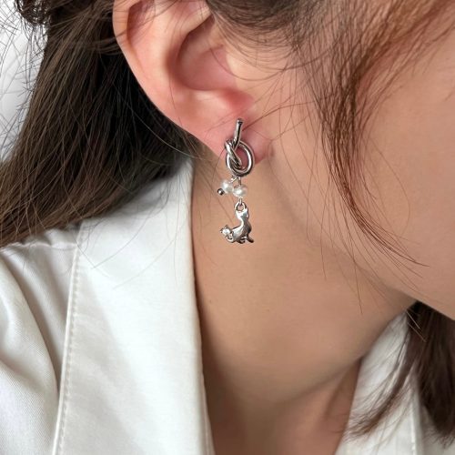 CuteCatAsymmetricEarrings8