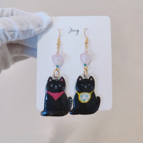 CuteCatsShrinkPlasticEarrings1 5aab33a4 5af7 49b7 b0b1 6f2abb6529e4