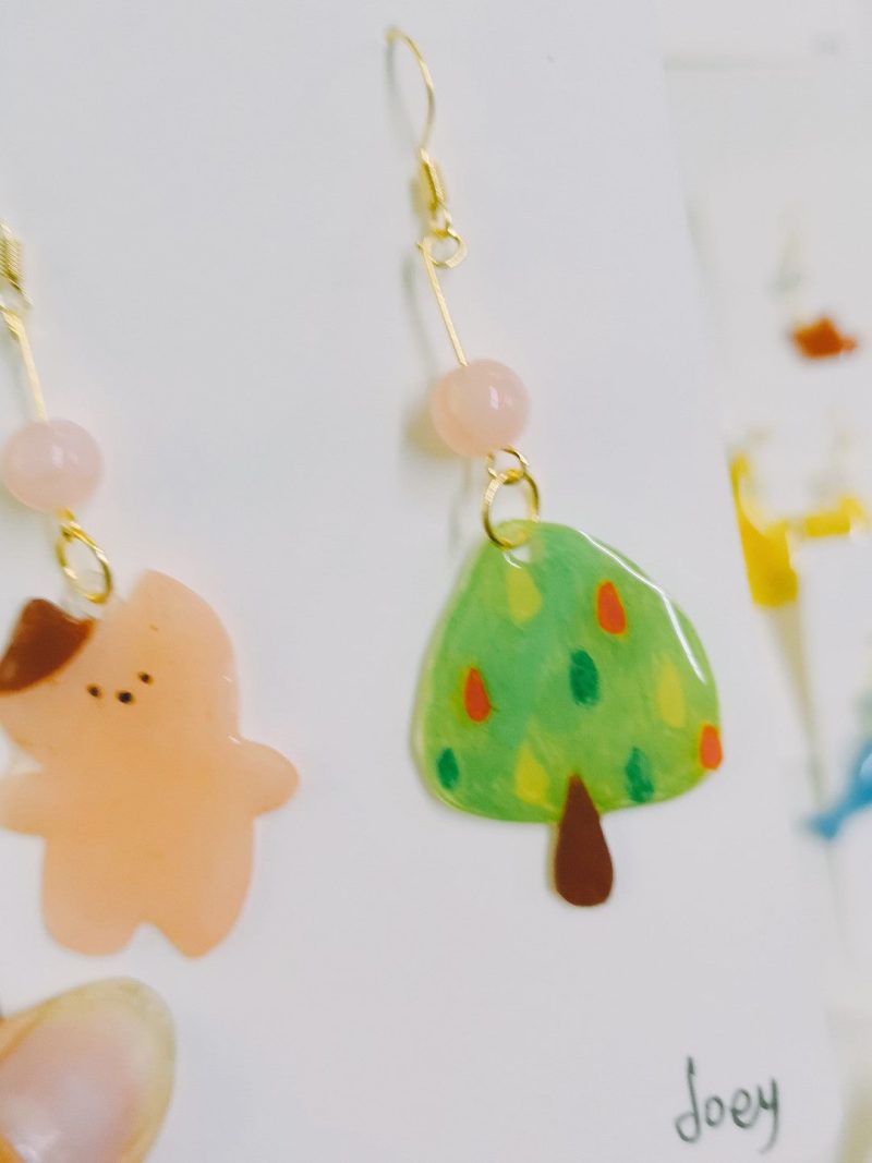 CuteCatsShrinkPlasticEarrings2