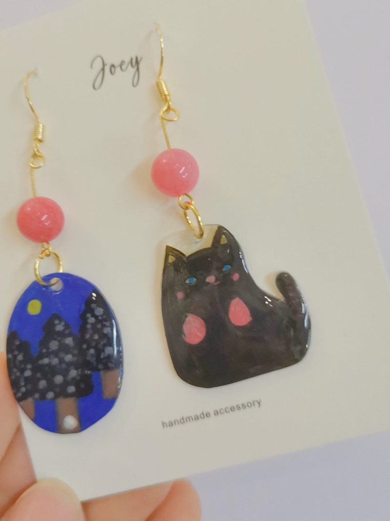 CuteCatsShrinkPlasticEarrings3