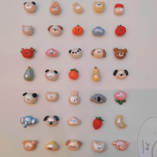 CuteHandmadePolymerClayAnimalsStuds23