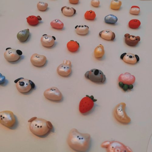 CuteHandmadePolymerClayAnimalsStuds24