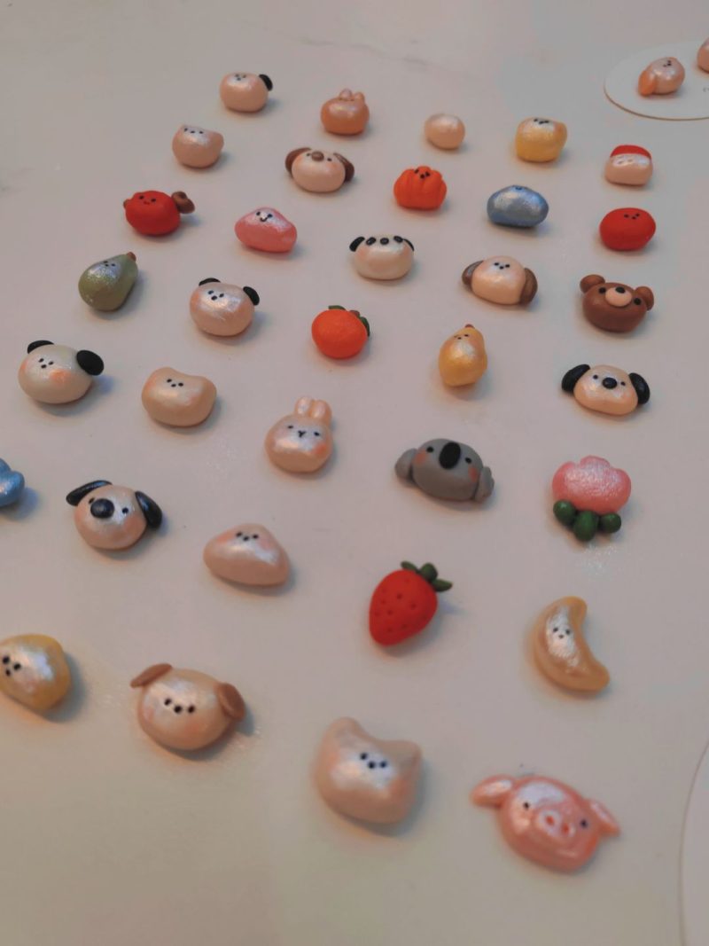 CuteHandmadePolymerClayAnimalsStuds24