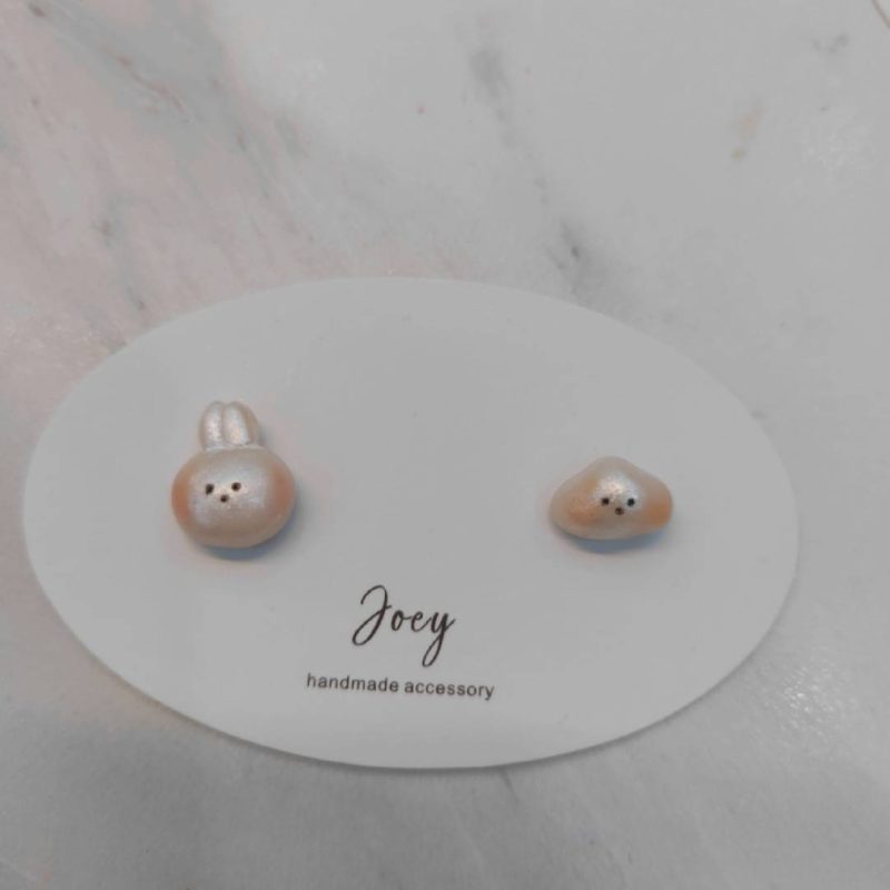 Cute Handmade Polymer Clay Animals Studs7