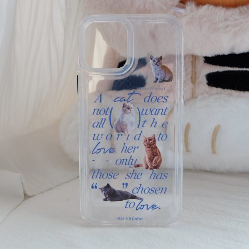 Adorable animals clear phone case | phone accessories | Three Fleas