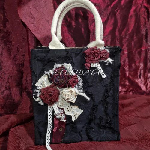 DukeRedRosesLaceTote10