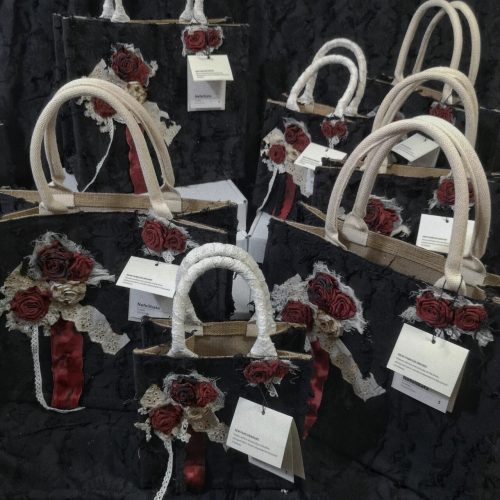 DukeRedRosesLaceTote2