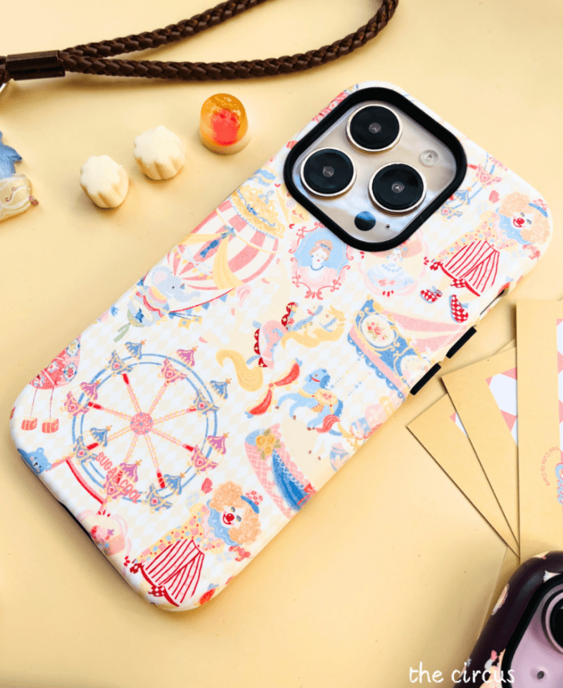 FantasyCircusPrintedDoubleLayerPhoneCase8