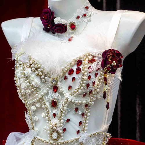 FeatherPearlBeadedLuxuryDressSet11