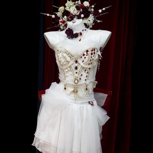 FeatherPearlBeadedLuxuryDressSet4