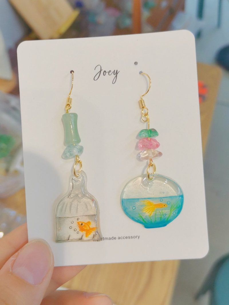 FishTankShrinkPlasticEarrings1 51b3c282 be3c 445c 914c f03efef7a7c2