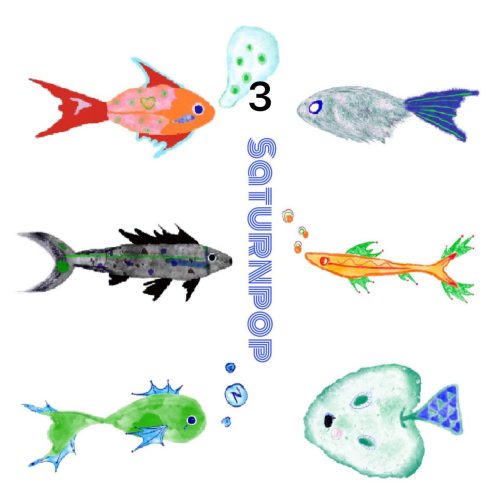 FishWaterproofTemporaryTattooStickersSet4