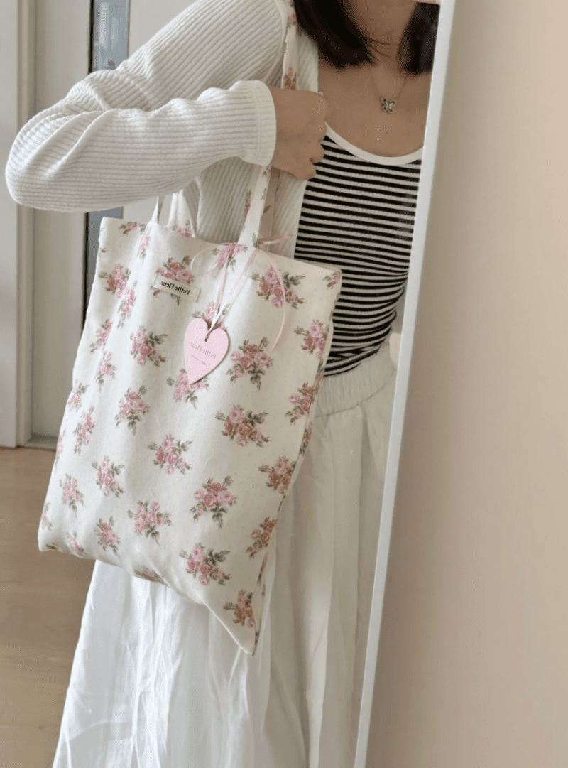 FloralPrintCanvasShoulderBag3