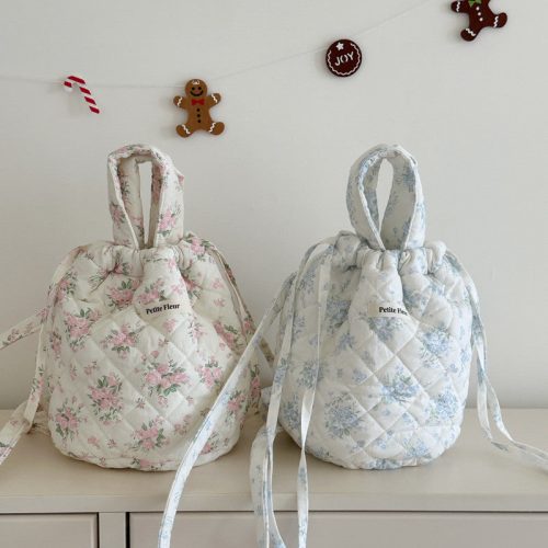 FloralPrintDrawstringCloudBackpack10