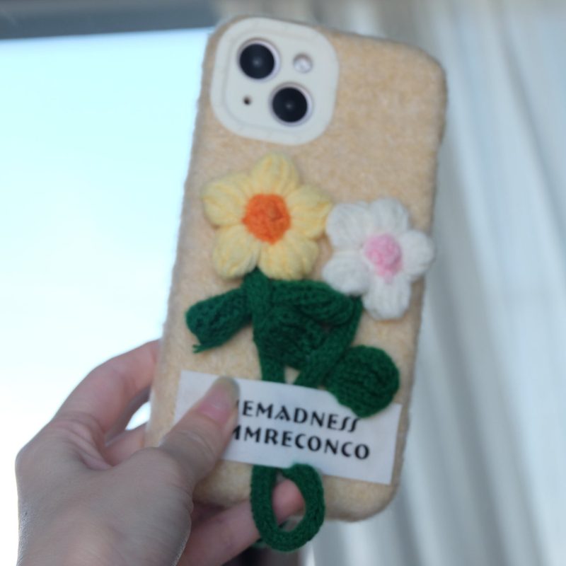 FlowerFurryPhoneCase1