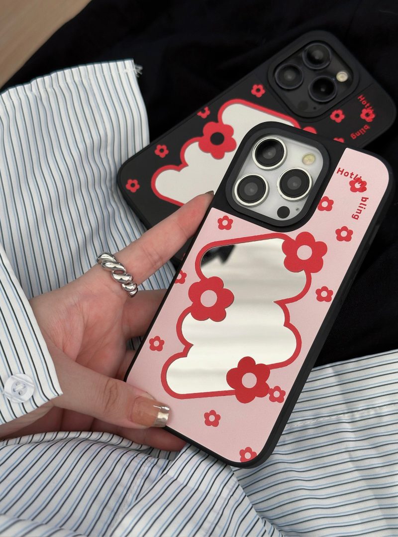 FlowerMirrorPhoneCase2