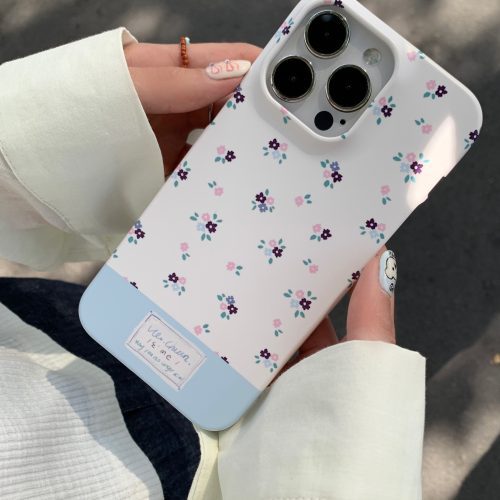 FlowerPrintedDoubleLayerPhoneCase2