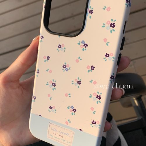 FlowerPrintedDoubleLayerPhoneCase9