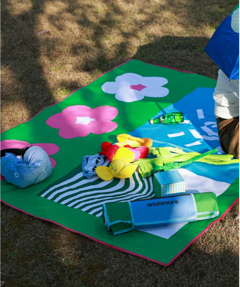 FlowerPrintedPicnicMat