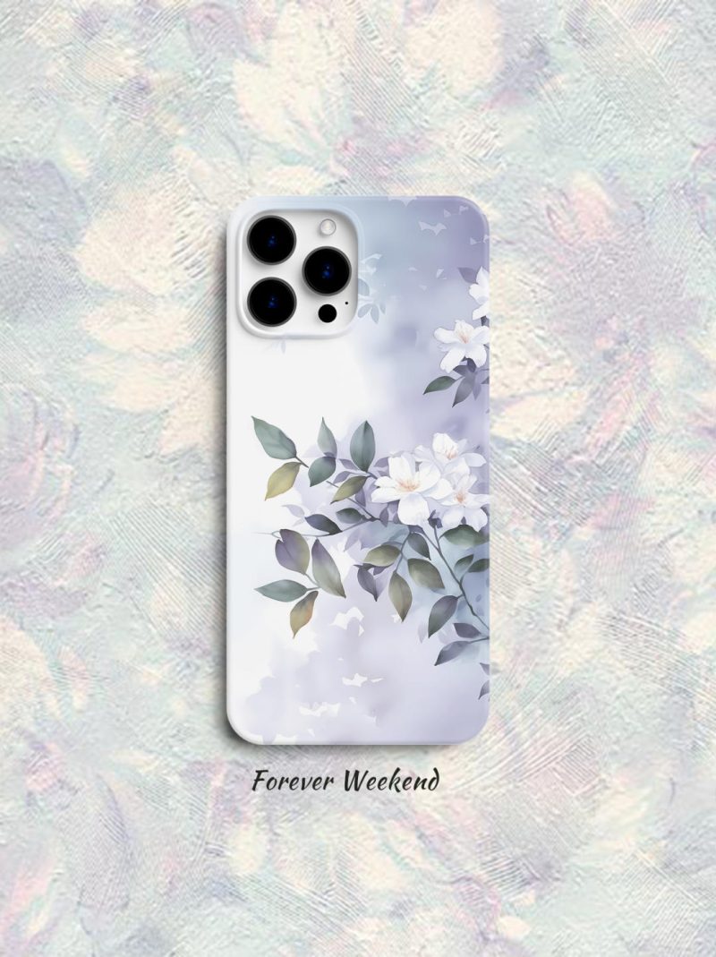 FlowerShadowPrintedPhoneCase2