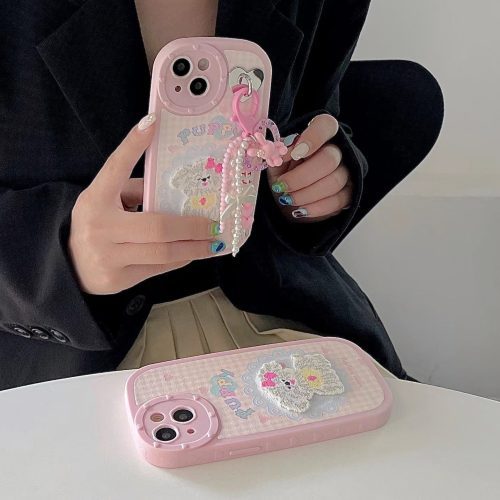 FluffyPuppyFauxLeatherPhoneCase2 d1abeb31 dd9c 40a0 a917 4cc19f330472