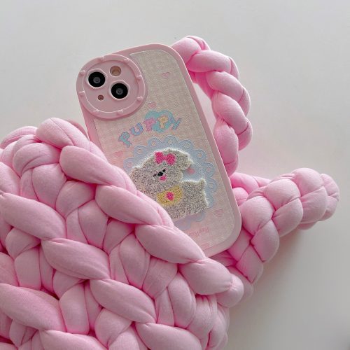 FluffyPuppyFauxLeatherPhoneCase5