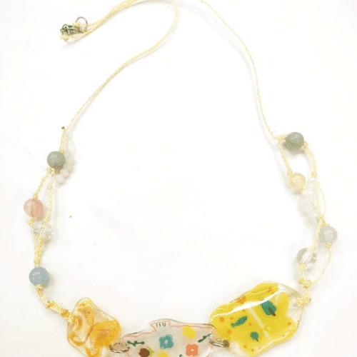 FlyingBirdShrinkPlasticNecklaceBracelet2