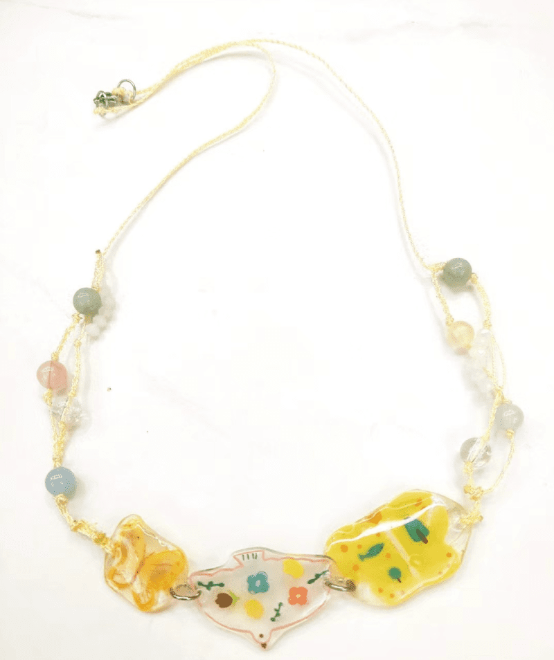 FlyingBirdShrinkPlasticNecklaceBracelet2