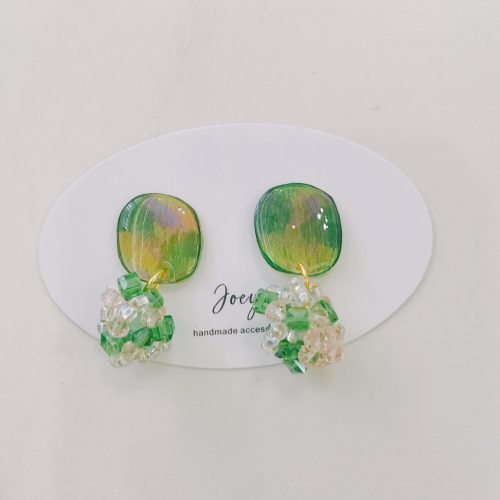 Forest Shrink Plastic Earrings