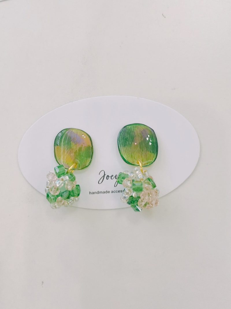 Forest Shrink Plastic Earrings