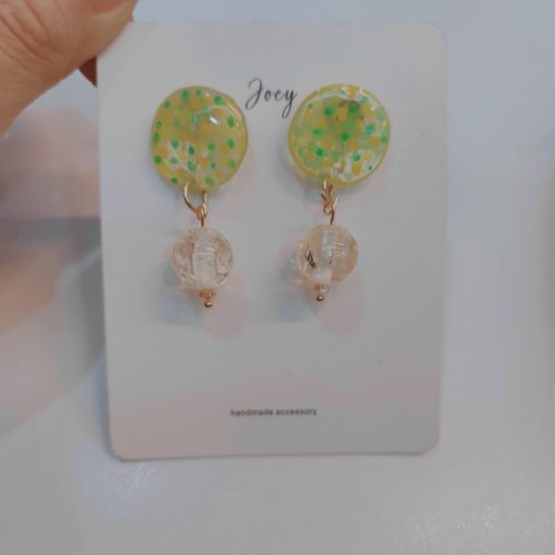 Forest Shrink Plastic Earrings1