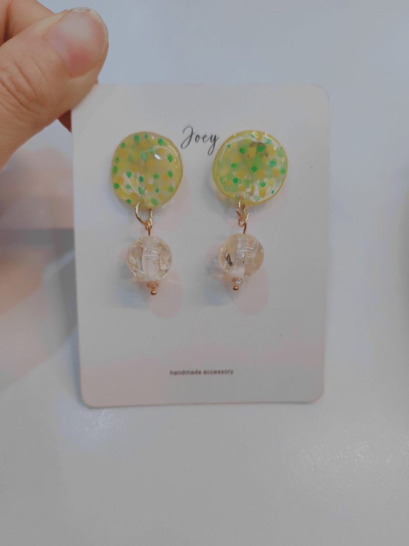 Forest Shrink Plastic Earrings1