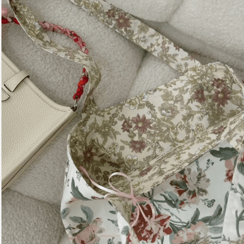 FrenchFloralPrintCanvasDoublefaceShoulderBag12