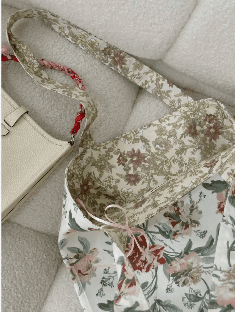 FrenchFloralPrintCanvasDoublefaceShoulderBag12