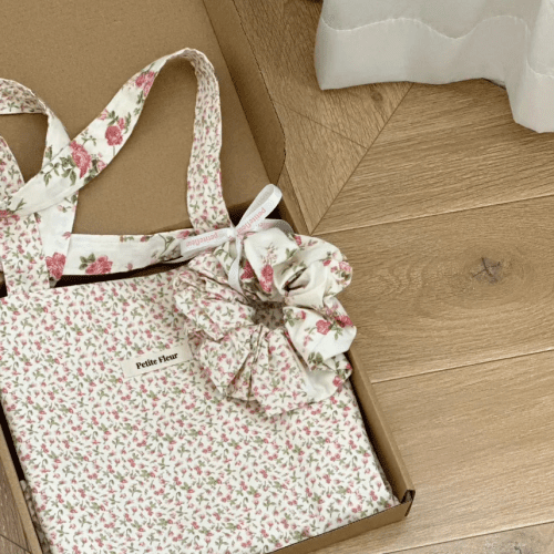 FrenchFloralPrintCanvasDoublefaceShoulderBag4