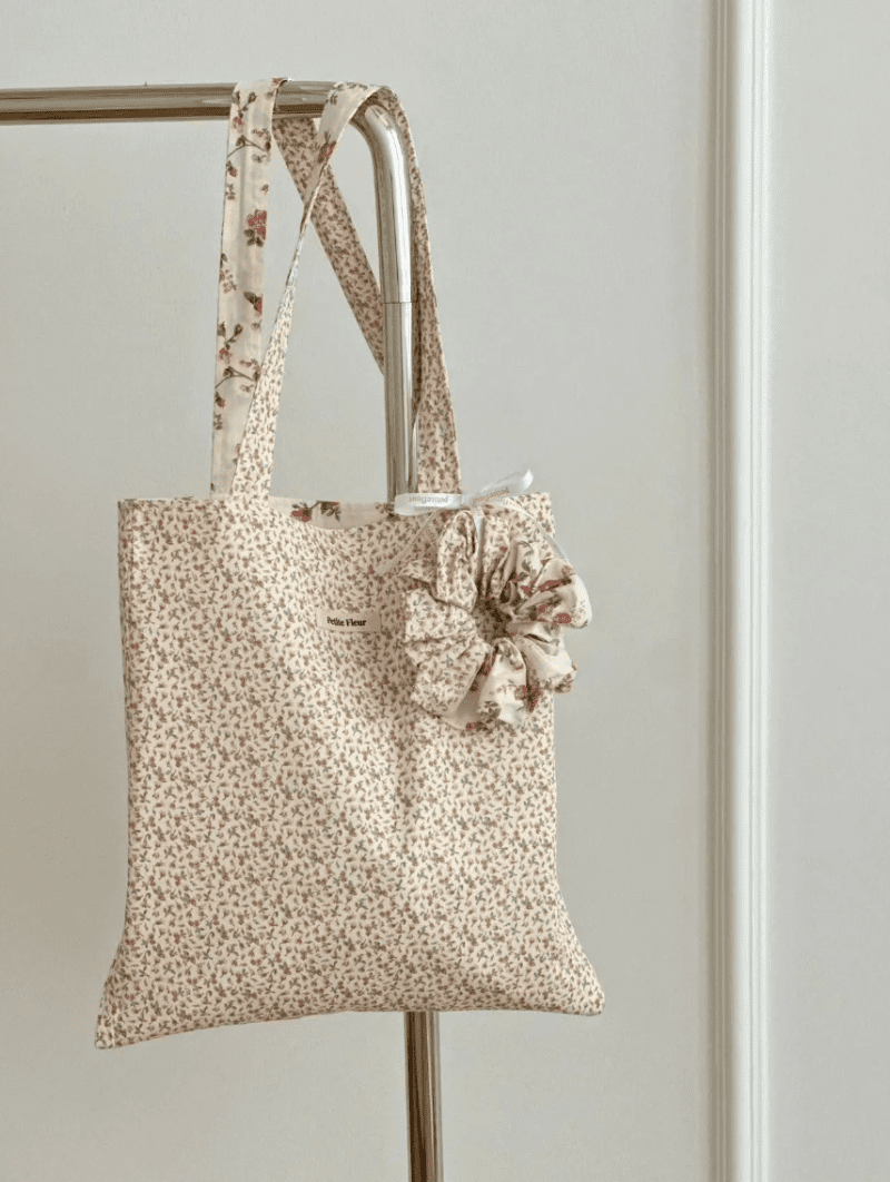 FrenchFloralPrintCanvasDoublefaceShoulderBag6