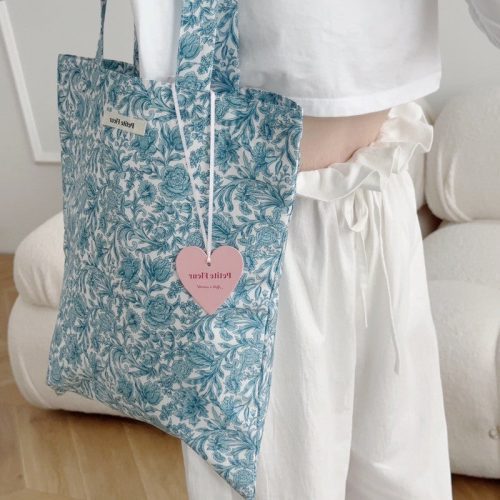 FrenchFloralPrintCanvasShoulderBag14