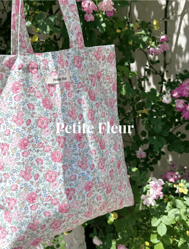 FrenchFloralPrintCanvasShoulderBag7