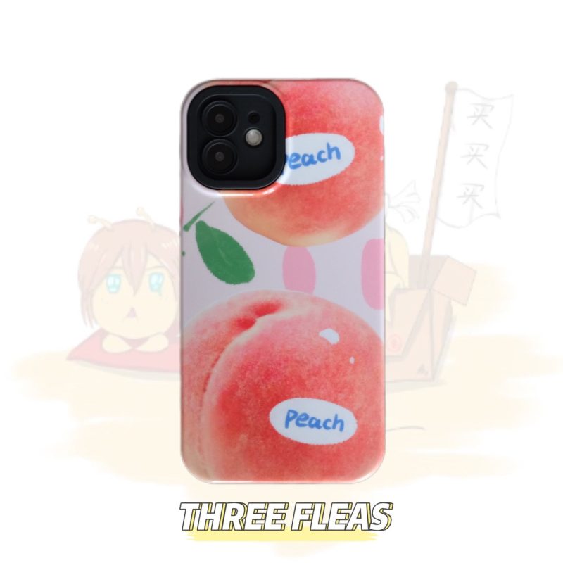 FreshRaspberryandPeachPrintPhoneCase7