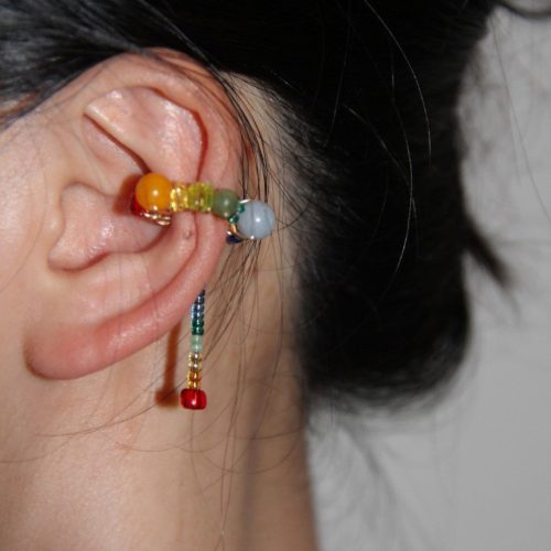 FunnyRainbowBeadedEarrings4