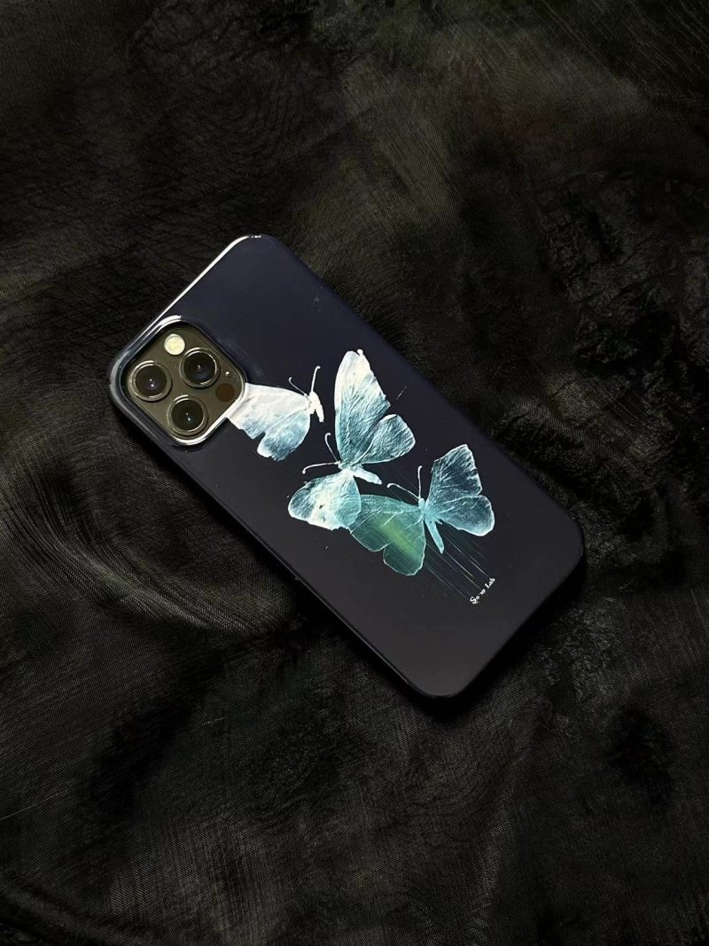 GhostButterflyPrintedPhoneCase2