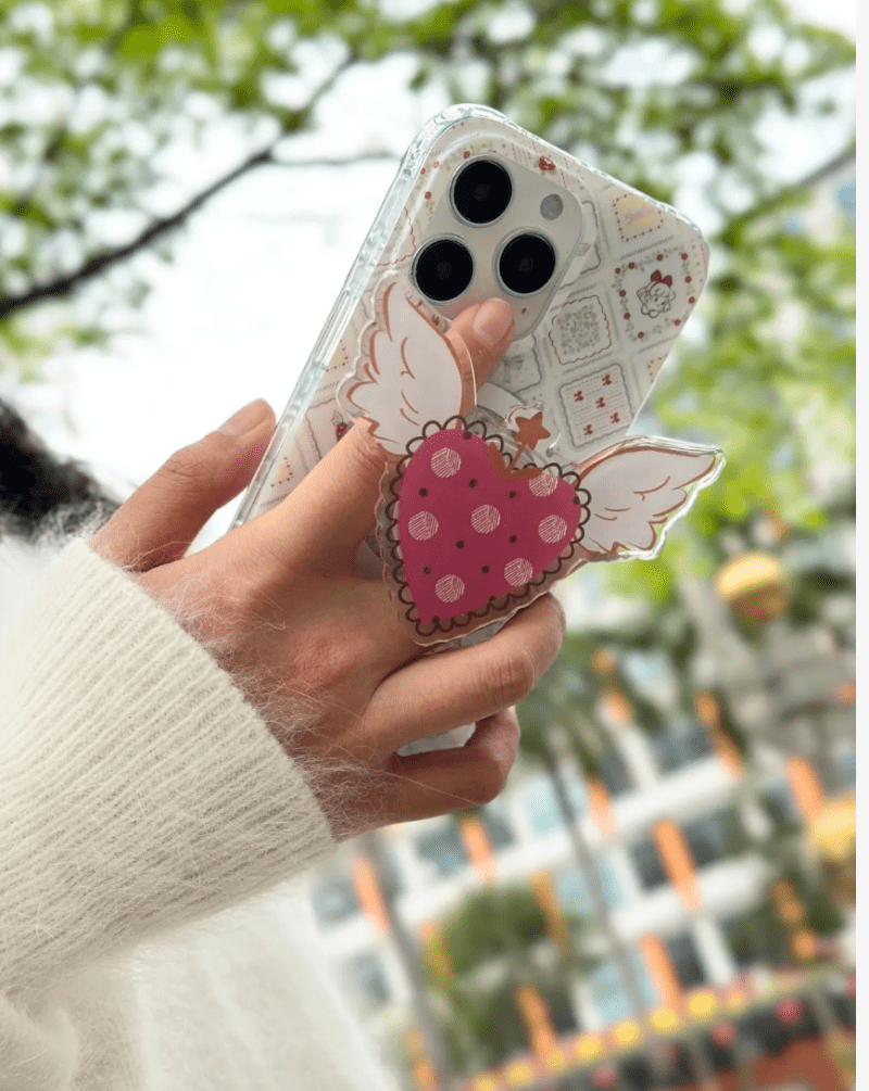 Girls WorriesPrintedDoubleLayerPhoneCase1