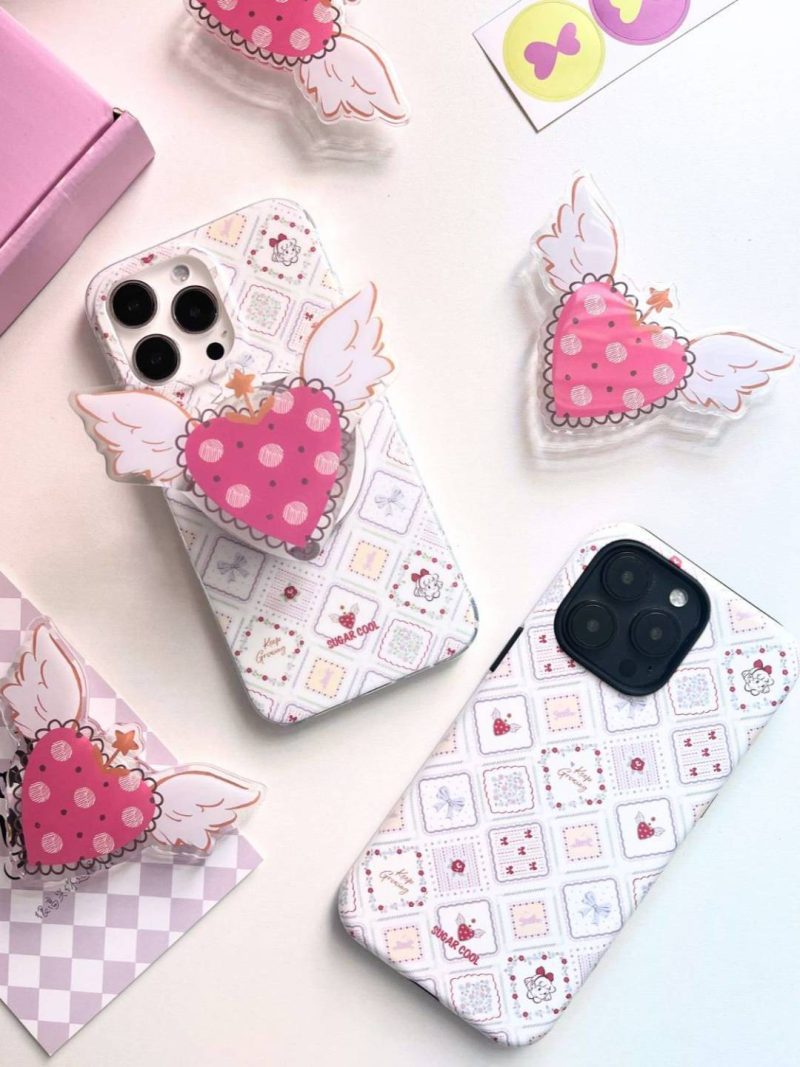 Girls WorriesPrintedDoubleLayerPhoneCase3