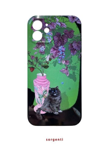 GrapeVineCatPrintedPhoneCase3 6547b1b2 d60c 480a 9b0d