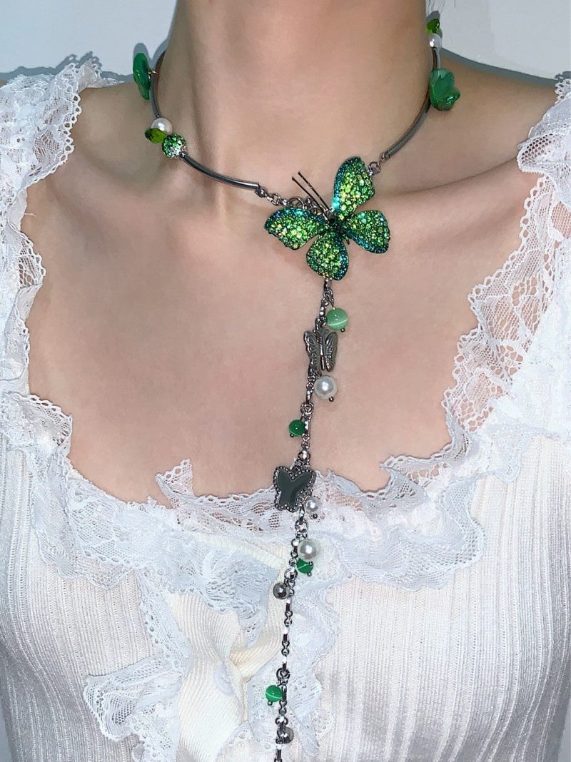 GreenForestButterflyNecklace2