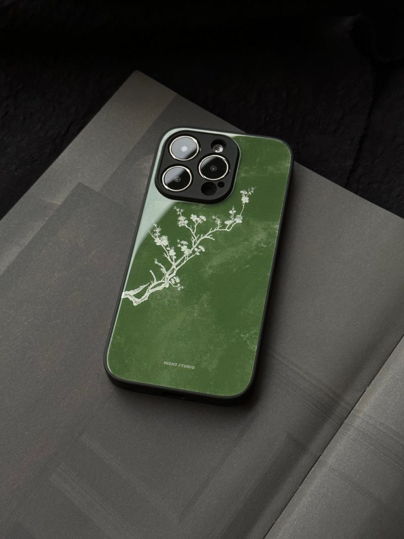 GreenPlumBlossomPhoneCase2