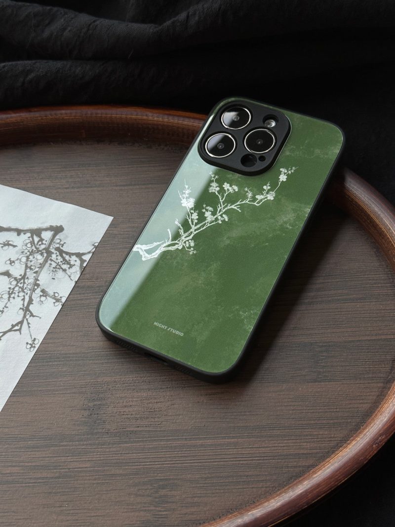 GreenPlumBlossomPhoneCase4