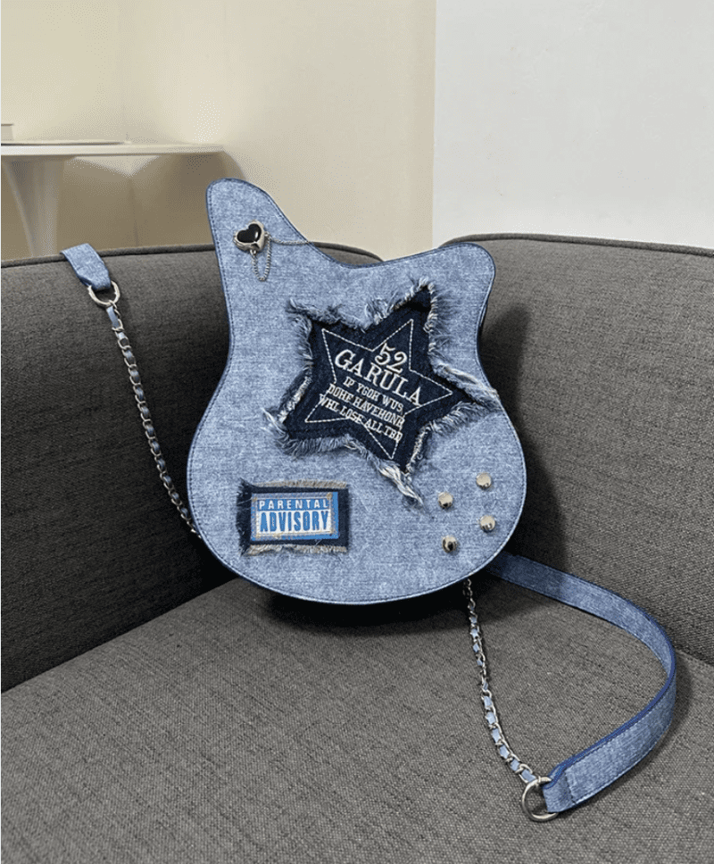 GuitarShapeDenimBackpack2