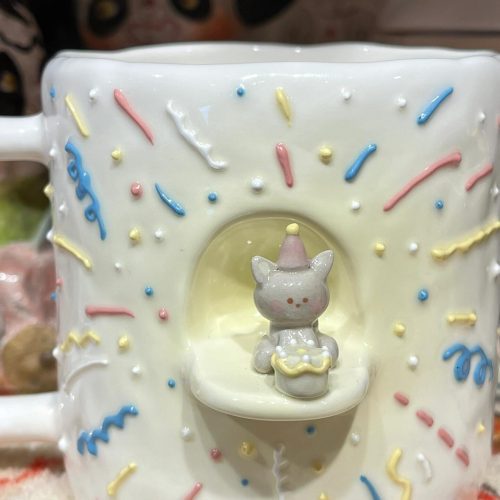 HandmadeBirthdayCatCeramicCup6