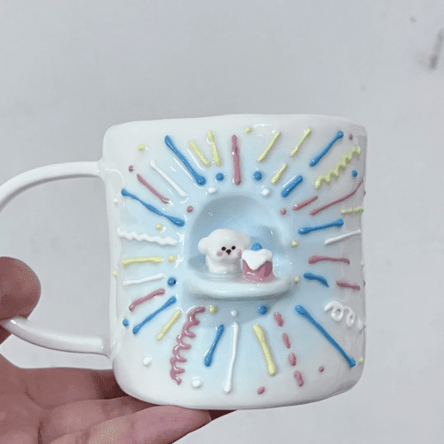 HandmadeBirthdayPuppyCeramicCup4